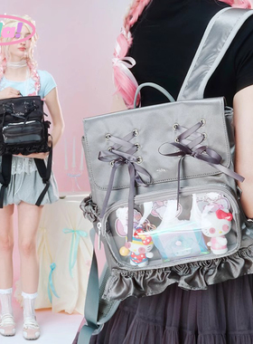 LOLA DESIGN蝴蝶结小背包 25年秋冬新品小食量痛包少女双肩丝带痛