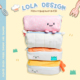 LOLA DESIGN美食家鱼饼花卷笔袋 可爱文具盒学生高颜值铅笔收纳包