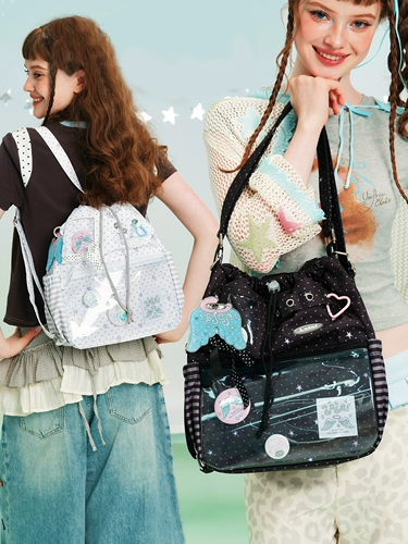 Сумка через плечо LOLA DESIGN «ангел» в горошек. Путешествуйте, чтобы показать своего ребенка, сумка на одно плечо, легкий рюкзак большой вместимости.