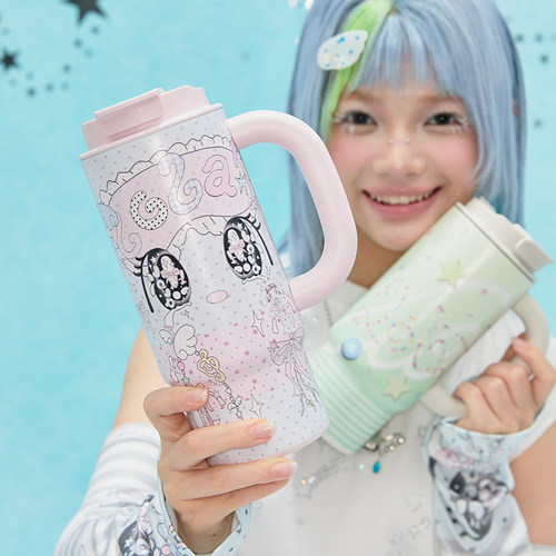 LOLADESIGN原创插画保温水杯