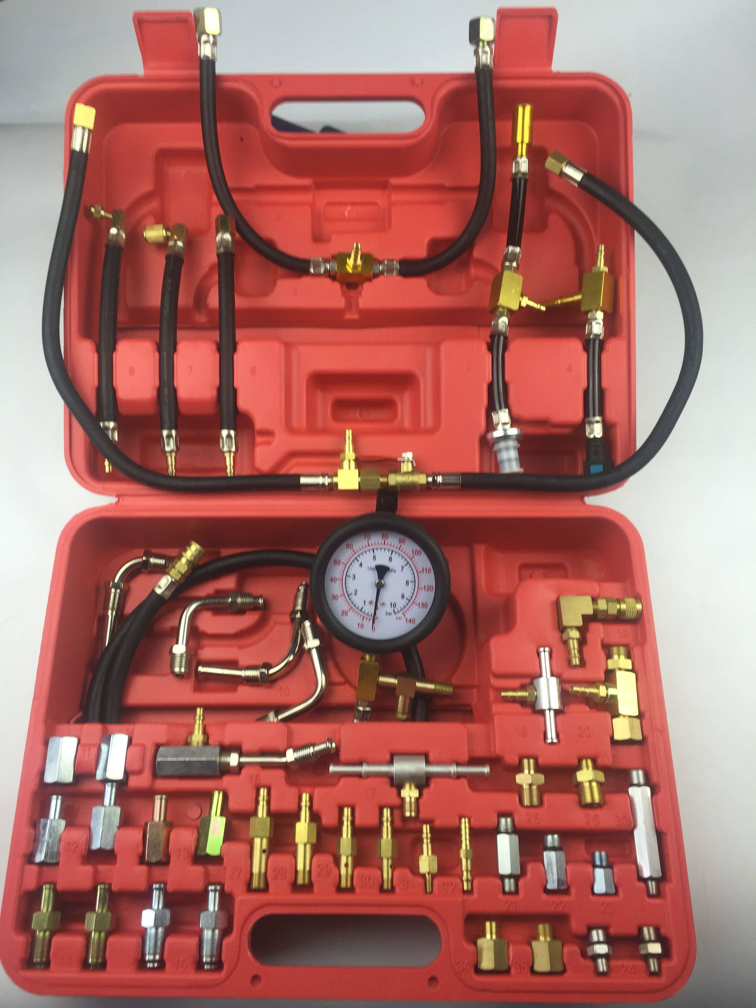 汽车燃油压力表多攻能燃油压力表电喷燃油压力表