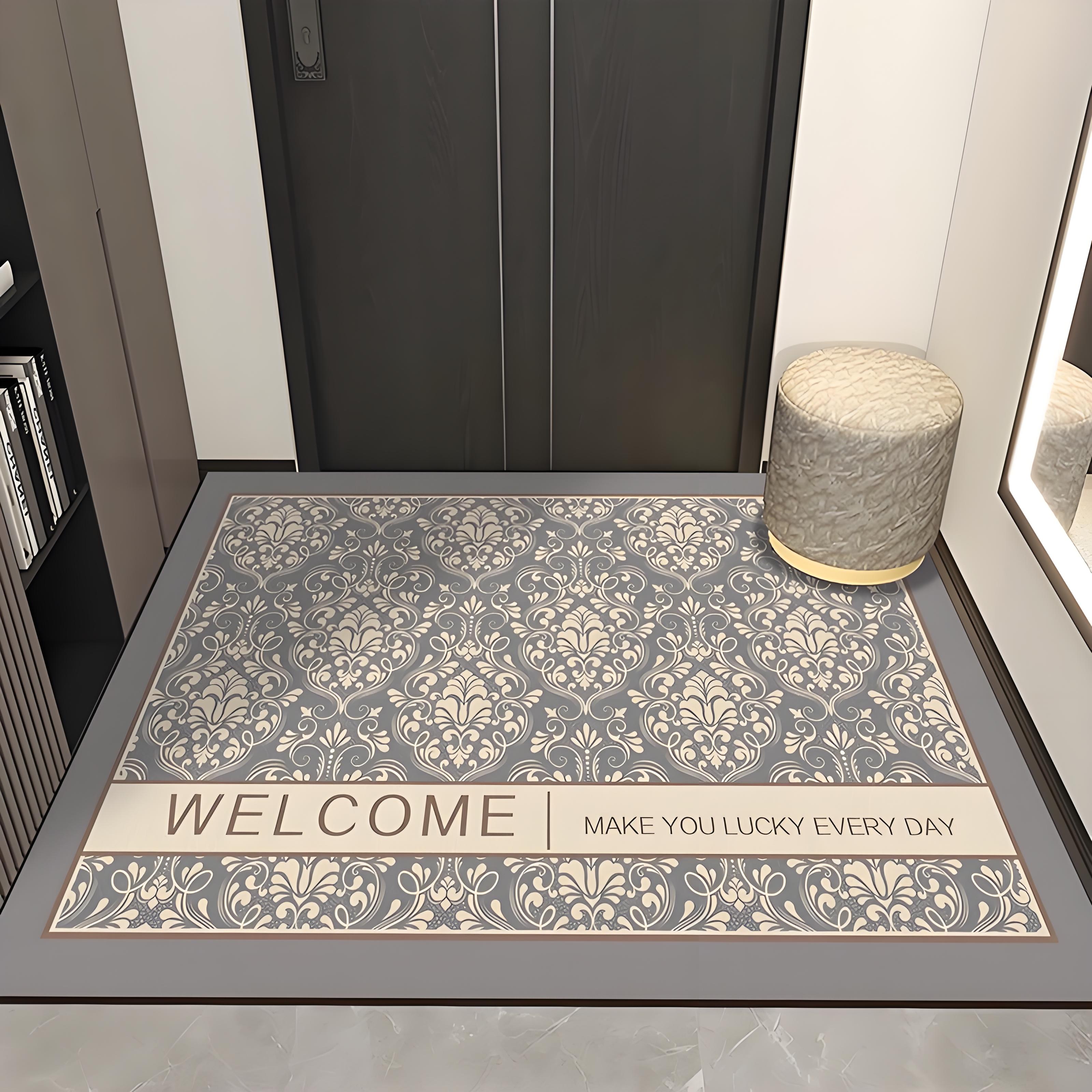 【免打理皮革】高端入户进门地垫