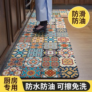 厨房地垫防滑防油专用吸水脚垫长条防水垫子耐脏定制地毯2025新款