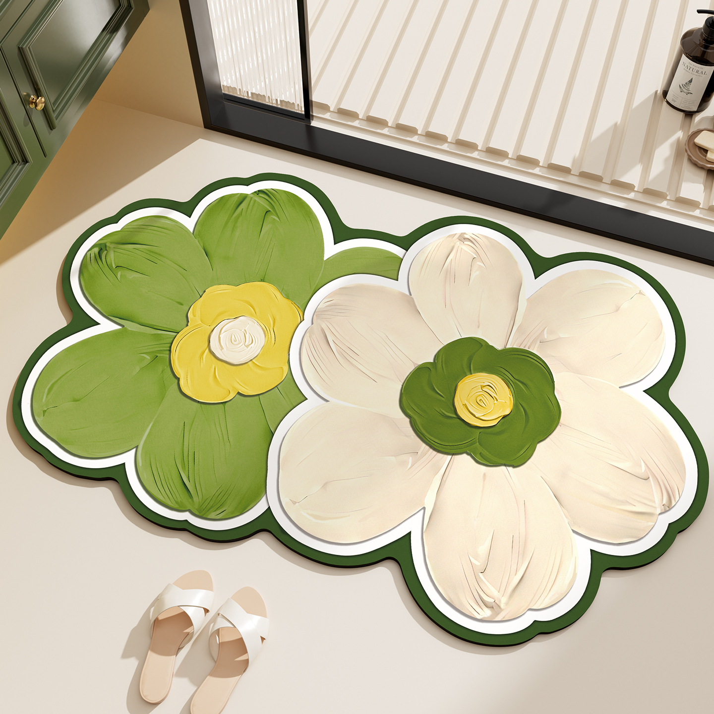 【小红书推荐】吸水速干防滑地垫