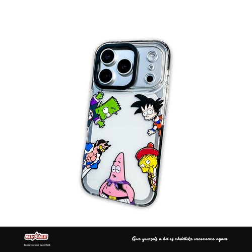 辛普森苹果透明七龙珠周边手机壳