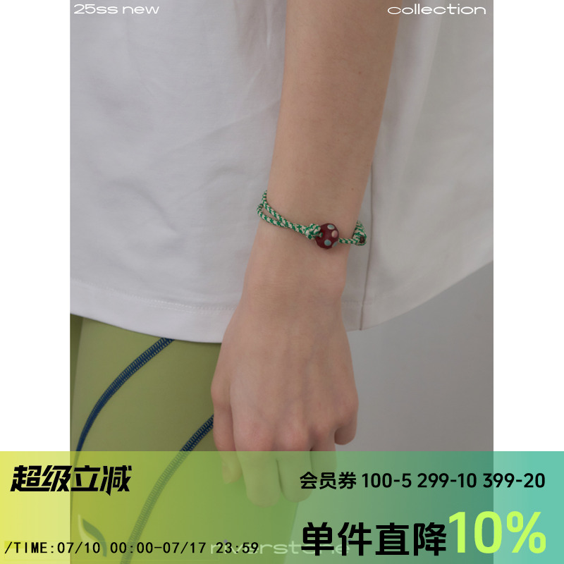 复古手工琉璃珠手绳礼物