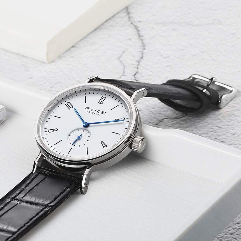 FEICE飞克品牌女士休闲时尚潮流简约包豪斯INS风石英手表