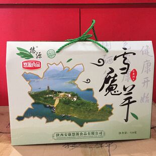 陕西安康特产悠源雪魔芋礼盒魔芋丝魔芋爽魔芋干礼盒装720g 包邮