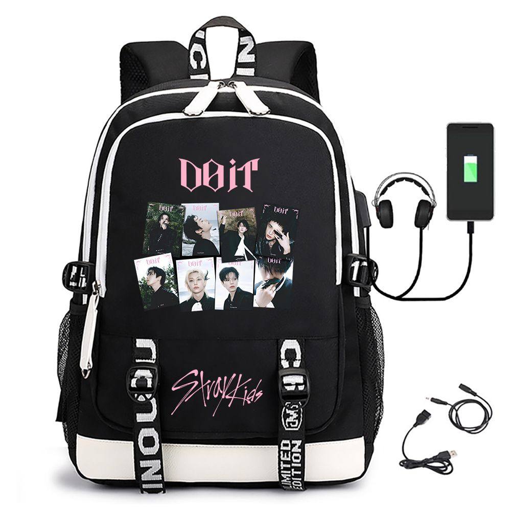 Stray kids新专辑 Do it背包户外旅行包电脑包学生休闲双肩书包,玩具/童车/益智/积木/模型,书包,淘宝优惠券,粉丝福利购,淘宝优惠卷