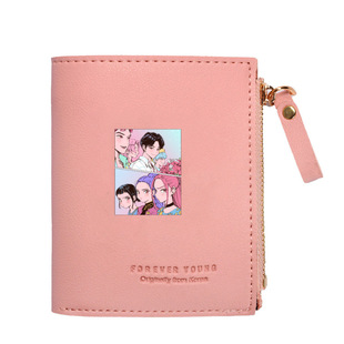 kpop demonhunters猎魔女团钱包可爱卡包韩版时尚简约女士钱包