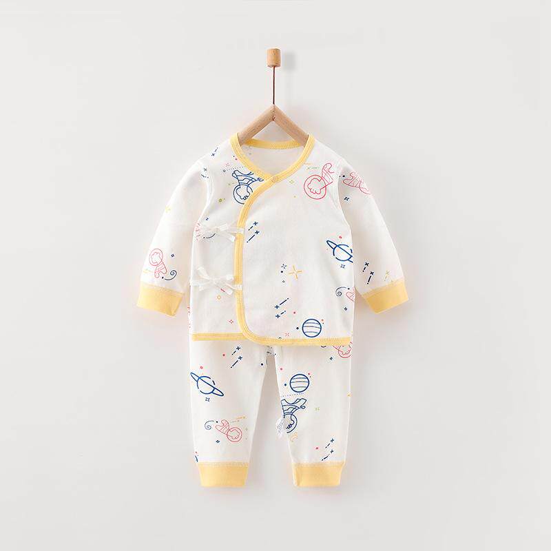 新生婴儿儿春夏衣服分体套装婴儿连身衣/爬服/哈衣