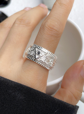 恶魔之眼高级感轻奢夸张饰品