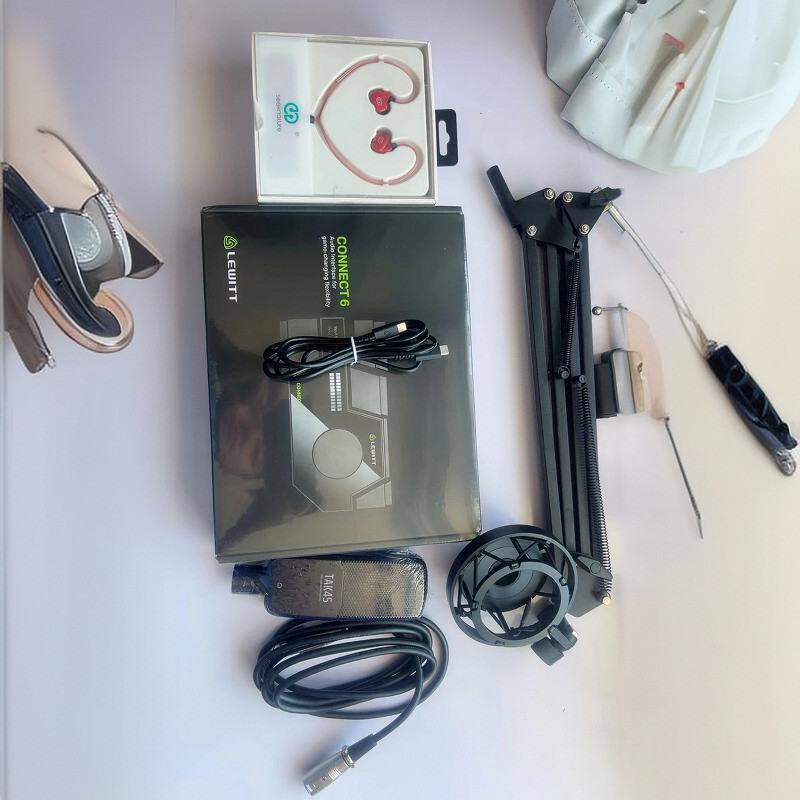 二手妙音鸟麦克风艾肯4nanodyna 6nano VST声卡网红直播m8套装