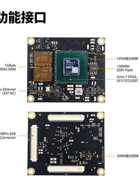 微相 Xilinx FPGA 核心板 Artix-7 200T 100T 35T XME0712