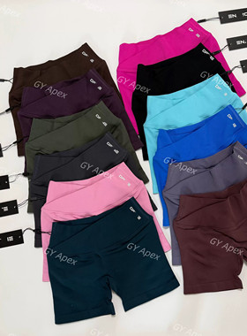 （镇店）GY Apex 定制  shorts 4.5V腰提臀运动健身短裤