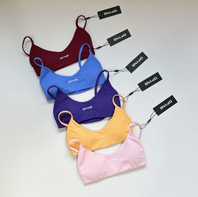 （镇店）DFYNE 双肩带 内衣 Impact Scoop Neck Top Bra