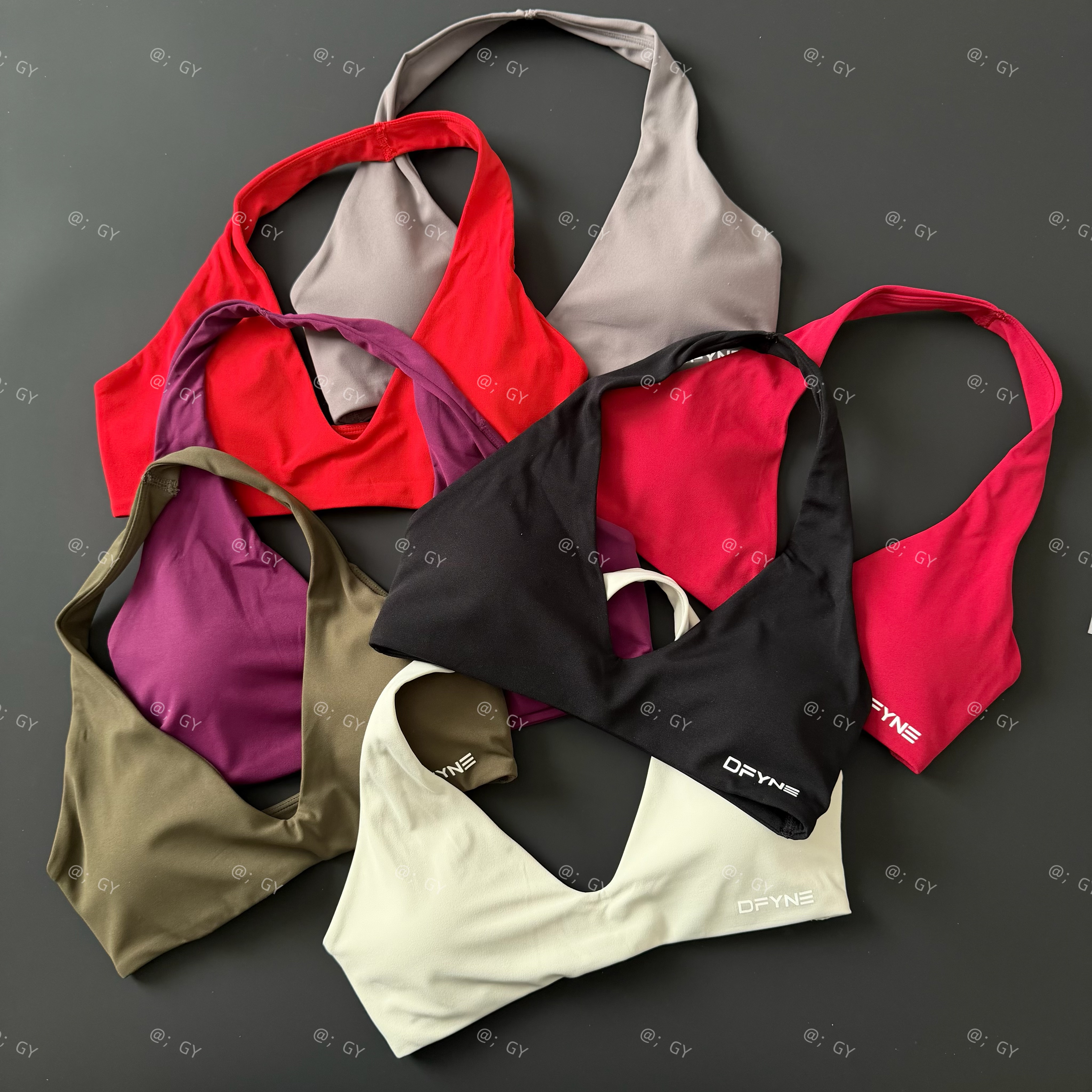 DF Origin Bra 柔软磨毛裸感挂脖健身运动内衣（原标原袋）