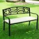 户外公园椅长椅双人座椅长条椅休闲简约长凳铁艺椅子庭院室外花园
