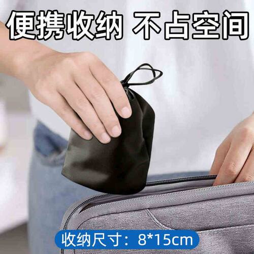 充气腰垫长途坐飞机睡觉神器高铁经济舱腰枕旅行护腰靠垫便携式