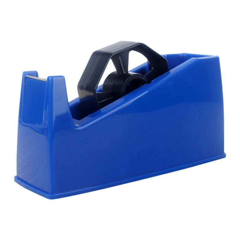 罗德力台式胶布切割器胶纸机捆绑机双用胶带座颜色随机（5台价）