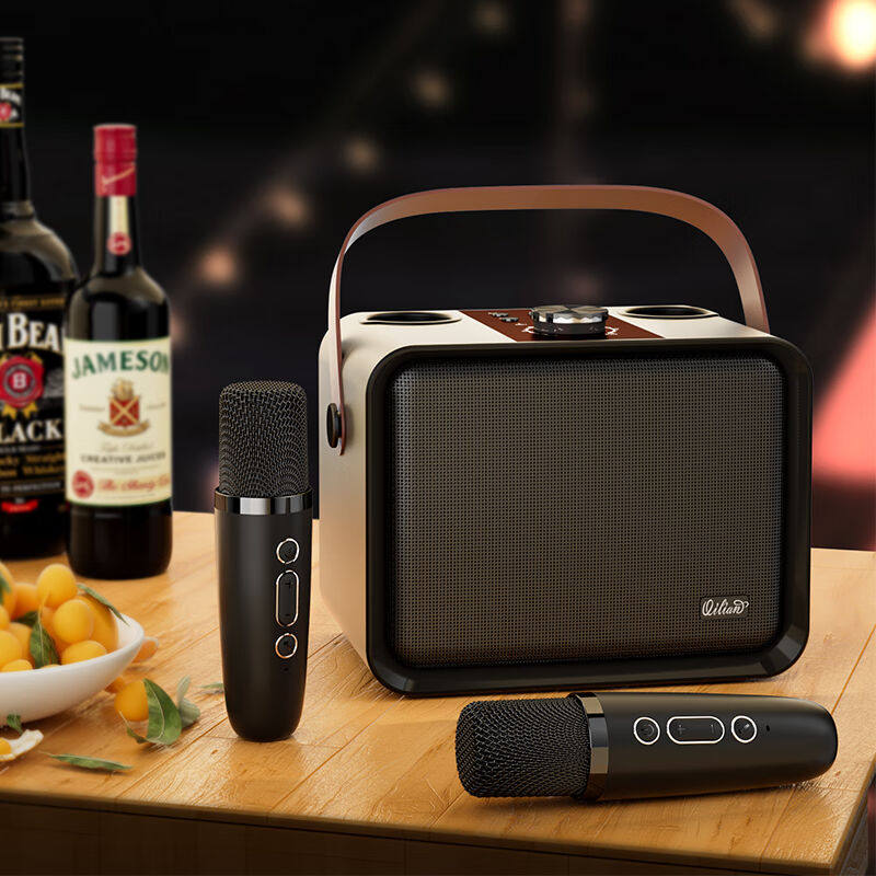 奇联K歌麦克风音响一体机家庭ktv音响套装卡拉ok手机电视全民k歌