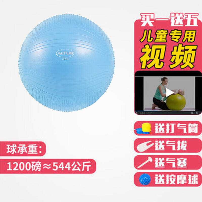 五五开婴儿康复胶囊球感统训练大龙球儿童宝宝巴氏球加厚防爆早教