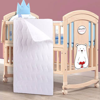ANGIBABY婴儿床实木无漆多功能宝宝床新生儿可移动摇床可拼接加长
