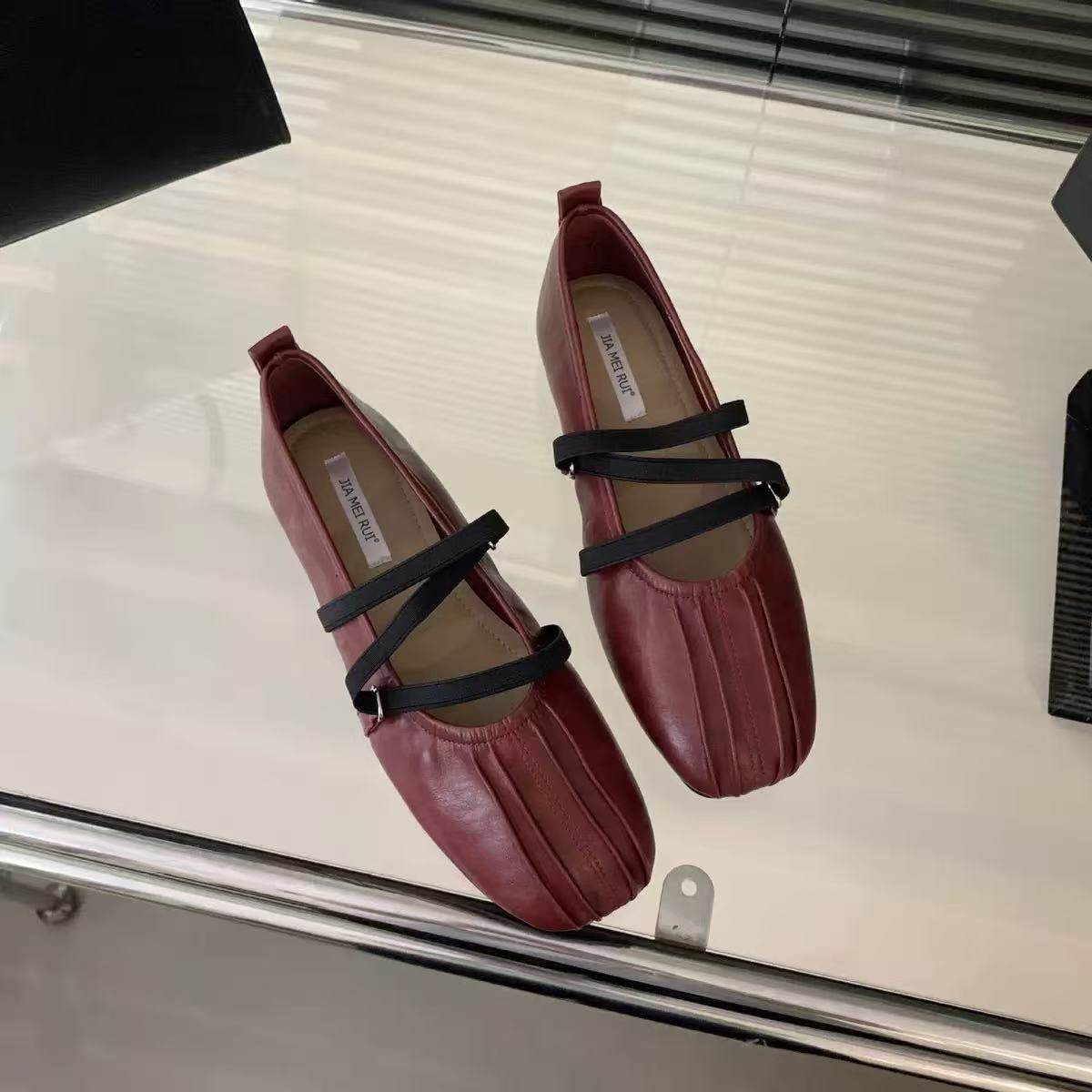 法式平底复古温柔风晚晚鞋2026年新款百搭不累脚玛丽珍芭蕾单鞋女,女鞋,玛丽珍鞋,淘宝优惠券,粉丝福利购,淘宝优惠卷