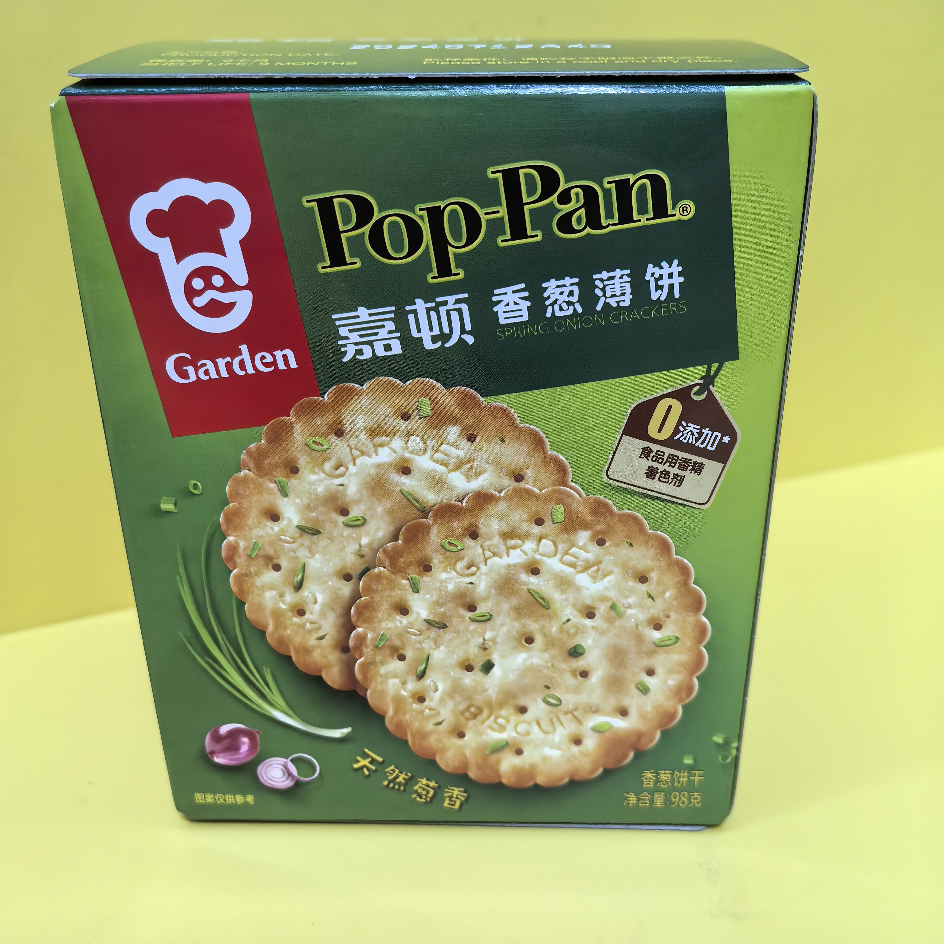 嘉顿香葱薄饼香葱饼干小吃