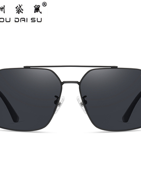 澳洲袋鼠偏光方形时尚男款太阳镜