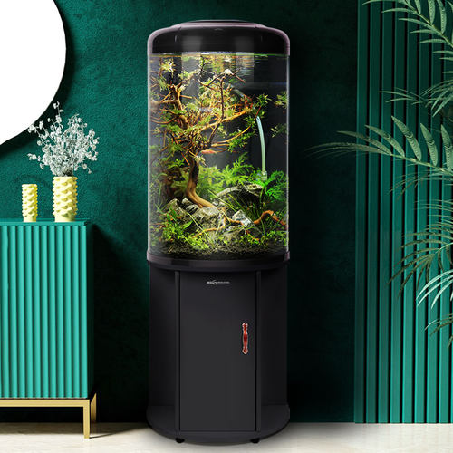 闽江鱼缸客厅圆柱小型换水新款