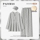 带帽子纯棉秋冬季 家居服 月子服产前产后产妇哺乳衣孕妇睡衣女大码