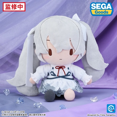 日本正版SEGA初音未来fufu毛绒