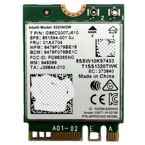 适用于Lenovo Yoga 720 01AX704 8265ngw P71 T470 M710Q无线网卡