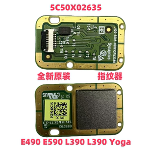 适用于 联想 E490 E590 L390 Yoga 指纹器 5C50X02635 全新 原装