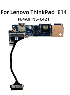 NS-C421原装联想 E14 USB开关板网口板 线5C50S73034 DC020024E00