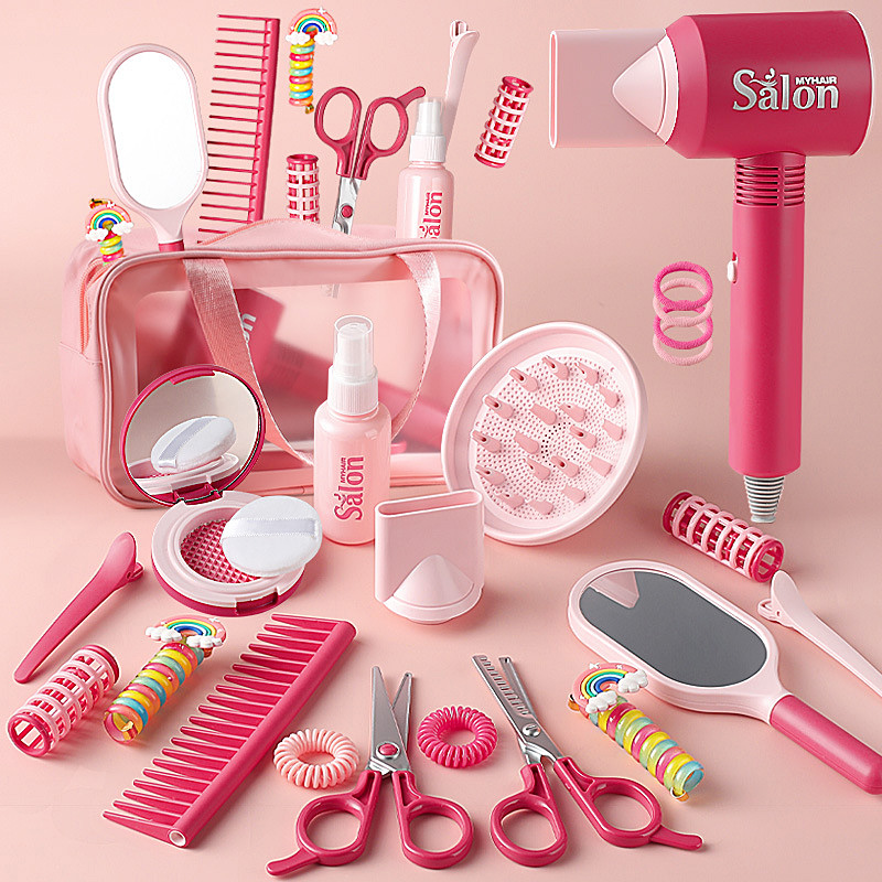 女孩过家家理发师美发剪发玩具