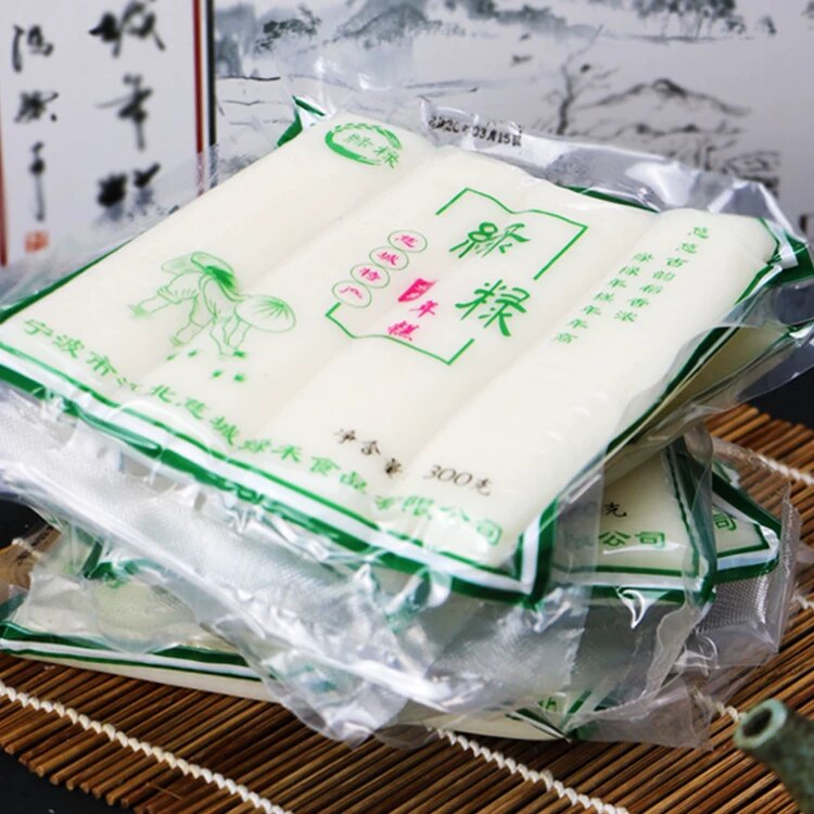 新鲜宁波现做慈城真空水磨年糕条