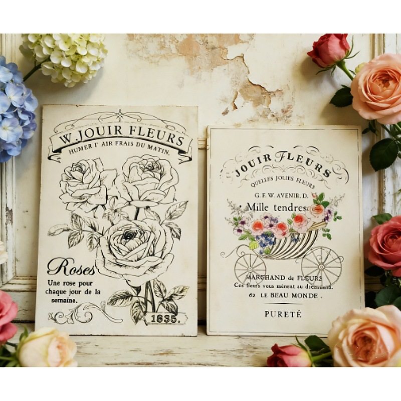 Mossgarden法式田园风木版画装饰画客厅玄关花园实木挂画墙面装饰,家居饰品,木雕,淘宝优惠券,粉丝福利购,淘宝优惠卷