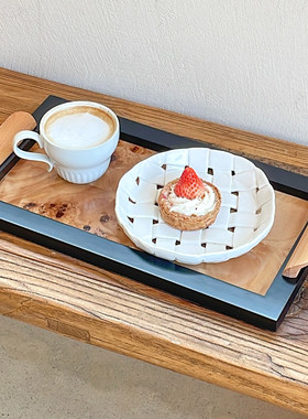 Mossgarden中古风木质首饰托盘