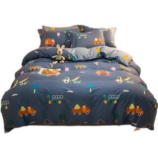 High wind cartoon end d children's four-piecxe bedding set