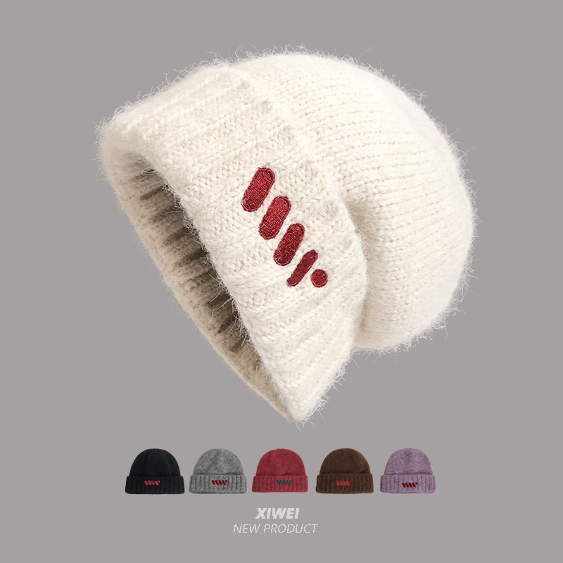 保暖护耳套头帽毛线帽冷帽