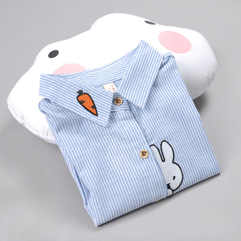 Chemise fille à manche longue - Ref 2085052 Image 3