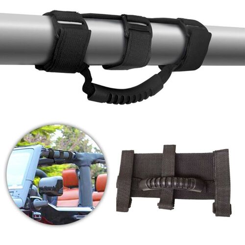 Roll Bar Grab Handle Handles Black for Jeep Wrangler CJ YJ T