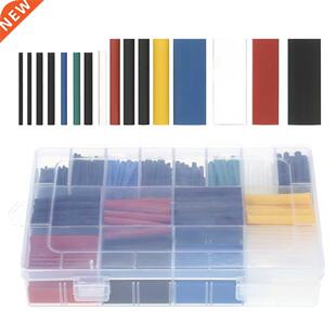 580PCS Assorted 2:1 Polyolefin Heat Shrink Tubing Tube Halog