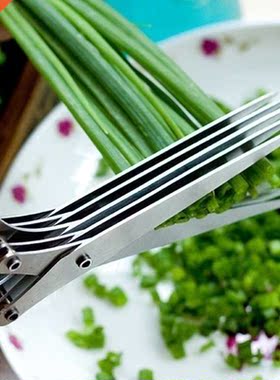 5 Layers Multi-functional Stainless Steel Kitchen Scissors M