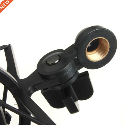microphone holder with integrated microphone Mic pop shield