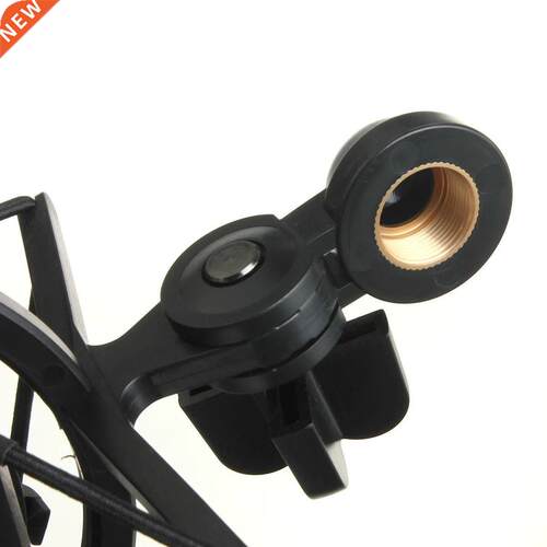 microphone holder with integrated microphone Mic pop shield