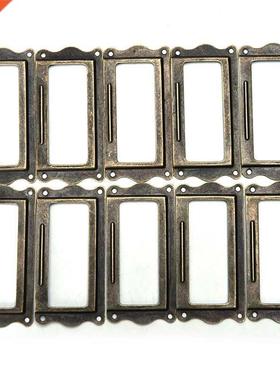 For Cabinet Drawer Box Case Bin 4 Colors 10 Pcs Antique Bras