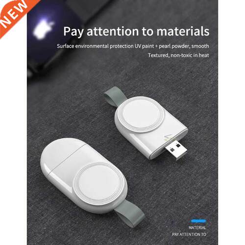 Portable Wireless Charger For Iwatch 5 4 Charging Dock Stat